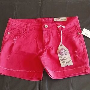 Wallflower red  shorts